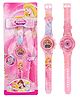 Fiddlerz Kids Digital Wrist Watch with Disco Led Light Glowing Watch 3D Unique Cute Unbreakable Strap Best Birthday Return Gift for Boys Girls