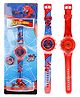 Fiddlerz Kids Digital Wrist Watch with Disco Led Light Glowing Watch 3D Unique Cute Unbreakable Strap Best Birthday Return Gift for Boys Girls