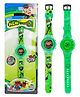 Fiddlerz Kids Digital Wrist Watch with Disco Led Light Glowing Watch 3D Unique Cute Unbreakable Strap Best Birthday Return Gift for Boys Girls
