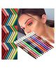 Luxe Bonjour Pack of 12 Multi Vibrant colors Eye and Lip Liners