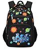 Frantic Premium School Bag Black Space for Kids - height 16 inches