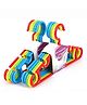 Domenico Set Of 6 Hangers - Multicolor