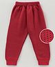 Bodycare Full Length Thermal Bottoms - Red