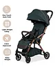 Leclerc Baby Influencer Air - Cabin Friendly Stroller- Flat Reclining Seat- One Touch Fold- (Upto 22Kg)- Blue