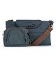 Leclerc Baby Luxury Organiser  Premium Stroller Storage Bag | Easy Clip-On, Stylish & Compact  Blue