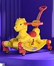 3 in 1 Baby Horse Rider Kids Ride On Car for Kids Push Ride on Toy with Rocker Push Handle  Rotating Head & Safety Bar - Yellow