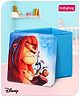 Babyhug Disney Foldable Storage Box with Lid The Lion King Theme- Blue| Collapsible Design| Versatile Use| Toys and Books Organizer| Trendy Storage Solution