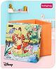 Babyhug Disney Foldable Storage Box with Lid Winnie The Pooh Theme- Orange| Collapsible Design| Versatile Use| Toys and Books Organizer| Trendy Storage Solution