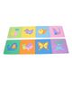 Unimats Animal Jigsaw Style Play Mat - 8 Pieces (Color & Pattern May Vary)