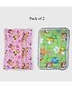 JIN Baby Quilt - Green & Pink ( Pack of 2 )