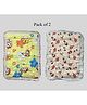 JIN Baby Quilt - Orange & Yellow ( Pack of 2 )