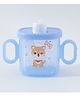Dog Print Straw Sipper Mug Blue - 300 ml