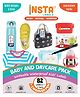 InstaLabels Baby & Daycare Labels Pack - 84 Writeable Waterproof Labels & Tags