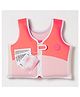 SUNNYLiFE Melody the Mermaid Swim Vest 3-6 Neon Strawberry