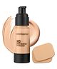 COLORESSENCE HD Foundation, High Coverage Matte Finish Liquid Foundation to Cover Blemishes and Dark Spots | Liquid Foundation for an Even Tone Appearance | Iced Latte | 2 Applicator Puffs FREE 30 ml