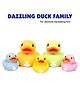 Funskool Giggles Dazzling Duck Family Squeakers - Multicolor