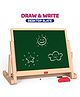 Funskool Giggles Draw & Write Desktop Slate 4 in 1 Double Sided Board - Multicoloured