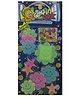 ARCADE TOYS Glow in The Dark Fluorescent Galaxy & Smiley Stickers - Multicolor