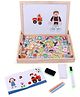 ARCADE TOYS Montez Wooden Magnetic Board Activity Toy(70 pcs) - Multicolor