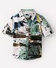 INFINITY Full Sleeves Colour Splashed Shirt - Multi color