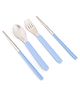 Cuterlery Set with Box -Blue