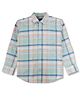 GINI & JONY Cotton Woven Full Sleeves Checks Shirt - Blue