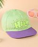 Babyoye Marvel  Summer Cap With Avengers Graphics Green & Purple -  Diameter 17 cm