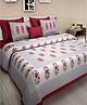 UniqChoice Pure Cotton Jaipuri Traditonal Double BedSheet With 2 Pillow Cover