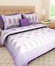 UniqChoice Pure Cotton Jaipuri Traditonal Double BedSheet With 2 Pillow Cover