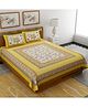 UniqChoice Pure Cotton Jaipuri Traditonal Double BedSheet With 2 Pillow Cover