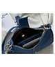 PRIAANSHA CREATIONS Denim Baguette Bag-BLUE