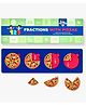 PunToon Kids Fractions With Pizza | Pizza Fraction Board Games for Kids | Wooden Educational Board | Montessori Maths Puzzle Learning Toy for 4+ Years Kids