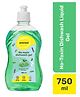 awenest No-toxin Organic Plant-based Dishwash Liquid with Lime, Tulsi and Pudina - 750 ml