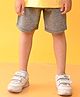Anthrilo Cotton Solid Shorts - Black
