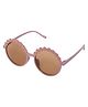 Kid-O-World Flower Detailed Sunglasses - Brown