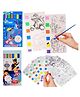 PLUSPOINT Paint with Water Book Coloring Activity for Kids,10 Sheets Cute Cartoon Character Watercolor Books 2pack Pocket Painting Book for Toddlers Kids Art Craft Gift Ages 3+ - English