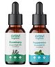 Aravi Organic 100% Pure Peppermint & Rosemary Essential Oil For Healthy Hair & Skin - For Women & Men (pack of 2)