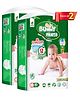 Bummy Pants  Super Dry Baby Diaper in New Born & XS sizes, 160 Count Diapers, 5D Core, Anti-Rash Layer, 12Hrs Protection, Upto 3 Kg- 160 Pieces
