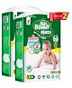 Bummy Pants  Super Dry Baby Diaper in Small size, 112 Count Diapers, 5D Core, Anti-Rash Layer, 12Hrs Protection, 4-8 kg - 112 Pieces