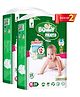 Bummy Pants  Super Dry Baby Diaper in Medium size, 68 Count Diapers, 5D Core, Anti-Rash Layer, 12Hrs Protection, 7-12kg - 68 Pieces