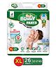 BUMMY PANTS Baby Diapers - Ultra Dry & Comfortable with 5D Cross Core Technology, 360° Soft Elastic Waistband & Up to 12-Hour Absorption | XL | Pack of 1 | 26 Pieces