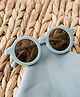 Priaansha Creations Retro Solid Round Sunglasses - Blue