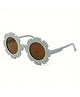 Priaansha Creations Flower Frame  Sunglasses - Green
