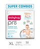 Babyhug Pro Bubble Care Premium Pant Style Diaper Extra Large Size Pack of 2- 19 Pieces