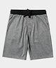Lil Tomatoes  Cotton Looper Solid Bermuda - Grey