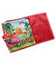 Ji and Ja Nylon Ball Sports Roll on Dinosaur Printed Dinner Place-mats for Kids Roll Up Tablemats for Kids & Teenagers, Dinning mats Pack of 1