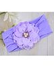 Little Miss Cuttie Floral & Pearl Detailed Headband - Lavender