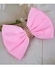 Little Miss Cuttie Stone Embellished Bow - Pink
