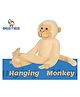 Besties Hanging Monkey Soft Toy Butter Yellow - Height 55 cm