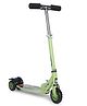 Oskart Adjustable Height Metallic 3-Wheel Scooter for Kids - Sturdy green Kick Scooter with Enhanced Oskart Durability for Safe and Fun Riding (Green) (Assorted Print)